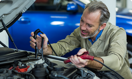 Standard car battery: